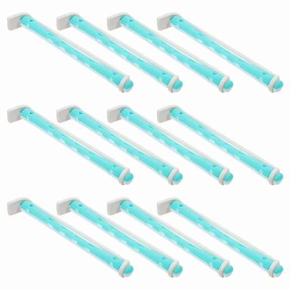 VANIDO 24pcs Curling Perm Rods Plastic Hair Rollers Short Hair Curlers Women Perm Rods Plastic Hair Curling Rods Curling Perm Rods Women Hairstyle Curlers Hair Perm Rods