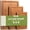 Carbonized, variant on 3-Piece Set Bamboo Cutting Board for Kitchen - Crack-Resistant Wood Chopping Boards with Deep Juice Grooves, Pre-Oiled Butcher Block for Meat, Vegetables & Cheese, Carbonized