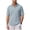 Light Blue, variant on Mens Short Sleeve Golf Shirts V Neck Vertical Striped Jacquard Knit Collared T-Shirts, Summer Beach Vacation Tops Old Money Aesthetic Breathable Lightweight Casual Regular Fit Fashion Apparel