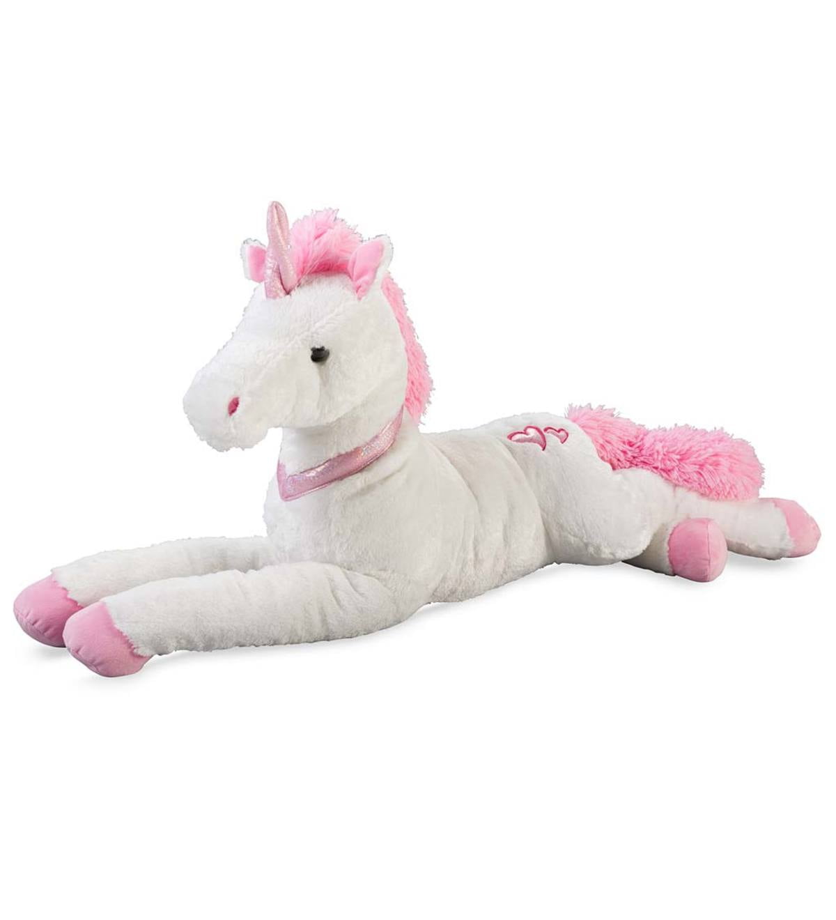 big unicorn stuffed animal walmart