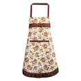 thumbnail image 1 of Harpily Apron Sleeve Kitchen Oil And Stain Proof Apron For Women Korean Version Fashion Sleeveless Lace Ruffled Bow Waist For Men Cooking Bib, 1 of 5