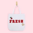 thumbnail image 5 of Hello Hobby Large White Canvas Open Tote Bags with Straps, 3 Pack, 5 of 9