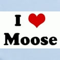thumbnail image 2 of CafePress - I Love Moose Infant Bodysuit - Baby Light Bodysuit, Size Newborn - 24 Months, 2 of 4
