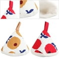 thumbnail image 2 of 2Pcs Pot Cover Protectors Heat Insulated Covers Triangle Pot Pot Accessories, 2 of 4