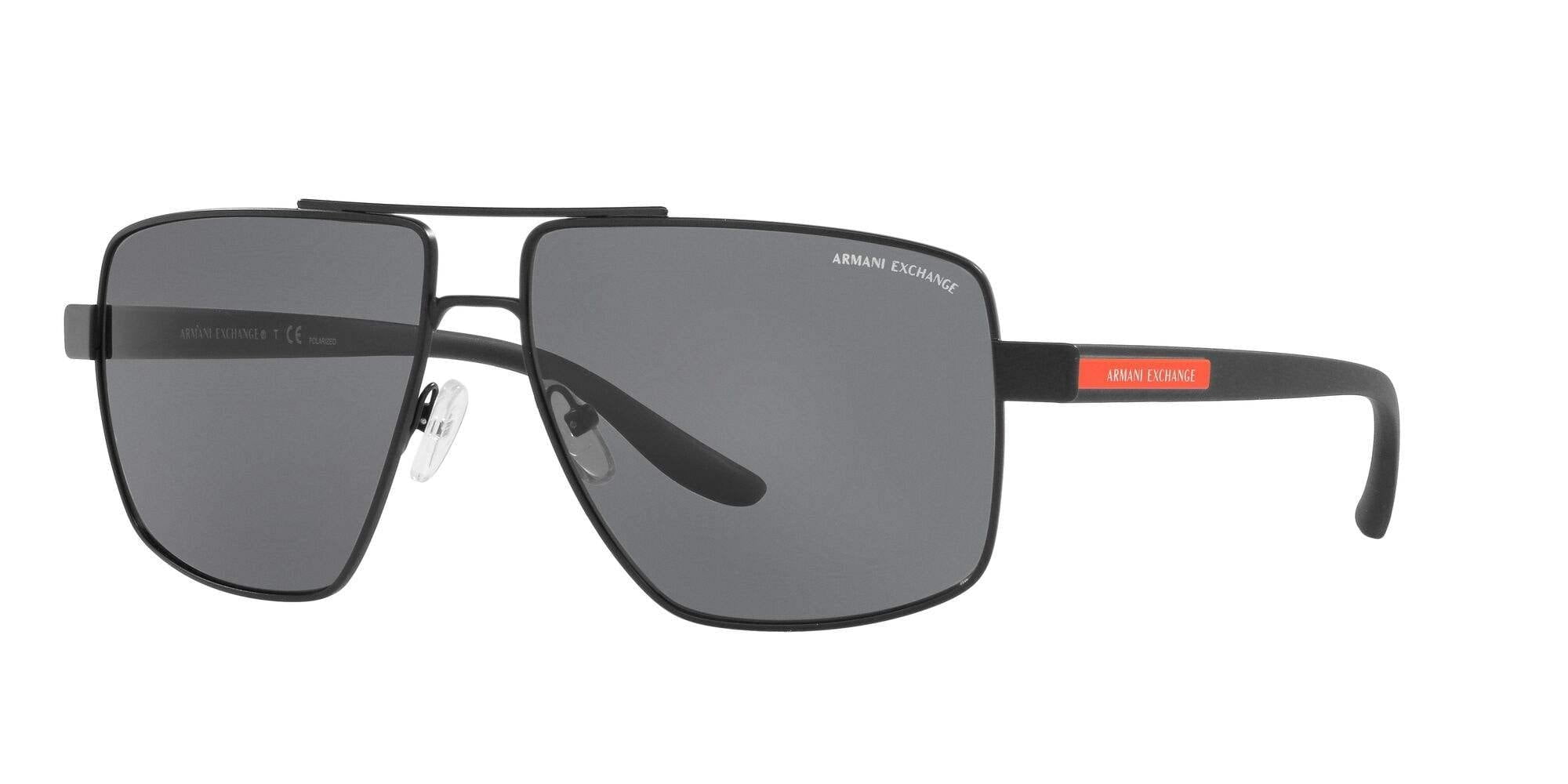 ARMANI EXCHANGE AX2037S 600387 Matte Gunmetal Sunglasses 60mm