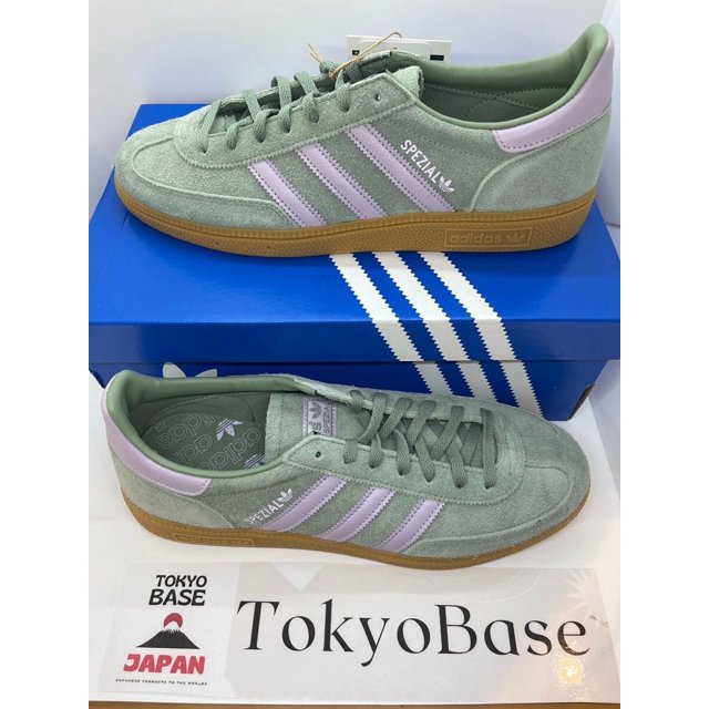 Adi-das Originals Handball Spezial JS2857 Silver green/Silver dawn/Gum Men oki⑤