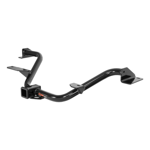 CURT 13165 Trailer Hitch Rear Class III; Round Tube; 2 Inch Receiver; 3500 Pound Weight Carrying Capacity/ 525 Pound Tongue Weight