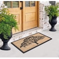 thumbnail image 6 of A1HC First Impression Hand-Crafted Rubber Coir Life of Tree Double Door Mat, 30"X48", 6 of 7