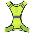 thumbnail image 1 of Daily Mix Store High Visibility Reflective Safety Fluorescent Mesh Vest Running Cycling S, 1 of 9