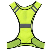 High Visibility Reflective Safety Fluorescent Mesh E1 S Running Vest S4