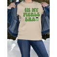 thumbnail image 2 of In My Pickle Era Sweatshirt Men's -SmartPrintsInk Designs, 2 of 4