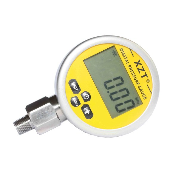 XZT 3.15" Vacuum Air Digital Pressure Gauge -15 PSI~ +15PSI-1/4NPT -Base Entry