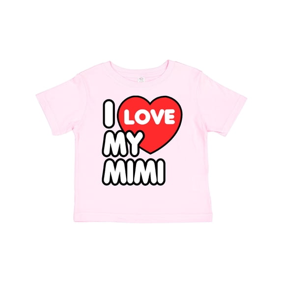 Inktastic I Love My Mimi Boys or Girls Toddler T-Shirt