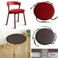Round Garden Chair Pads Seat Cushion For Outdoor Bistros Stool Patio