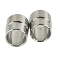 Chuangji 1 Pair Stainless Steel Head Dowel Pin Replacements for Head