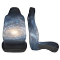 thumbnail image 3 of Honeii The Galaxy Print Car Seat Covers 2 Pieces, Full Set Universal Seat Covers for Cars, Waterproof Auto Seat Protectors, 3 of 7
