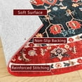 thumbnail image 5 of TWINNIS Round Boho Rug for Living Room Persian Rug Vintage Round Area Carpet for Bedroom,Red,5'x5', 5 of 7