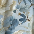 thumbnail image 4 of Designart "Ethereal Flourishing Rococo IV" Floral Blackout Curtain Panels, 4 of 4
