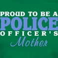 thumbnail image 3 of CafePress - Officer's Mother T Shirt - Women's Traditional Fit Dark T-Shirt, 3 of 4