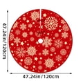 thumbnail image 1 of Vestido de árbol de Navidad, creativo, exquisito, estampado, fondo de árbol, vestido de árbol decorativo, decoraciones navideñas, 1 of 6