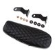 thumbnail image 4 of Sillín Plano para Motocicleta Cafe Racer Cojín de Asiento Vintage Cuero de PU Negro, 4 of 8