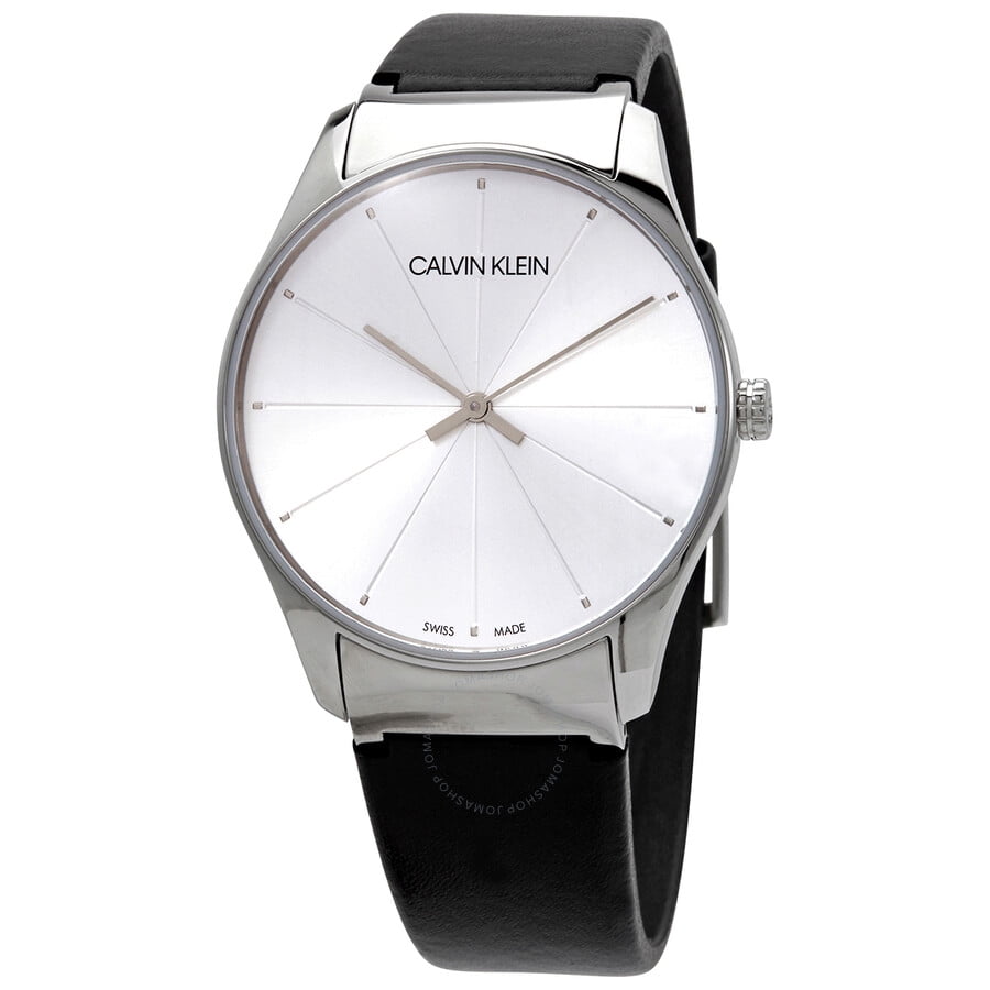 Ck watch silver shop