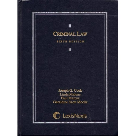 Pre-Owned Criminal Law (Hardcover) 1422421767 9781422421765