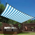 thumbnail image 2 of CXALSSY Shade Sails Canopy, Outdoor Sun Shades for Patio, Rectangular Solid UV Block Fabric Cloth Sunshade for Plants Garden Backyard Lawn,2*3M, 2 of 7
