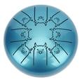 thumbnail image 2 of Tambor de lengüeta de 5,5 pulgadas, 8 notas, tanque de chakras, aleación, patrón animal, instrumento de percusión, 2 of 14