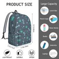 thumbnail image 5 of Artistic Dog Print Backpack, Waterproof Bookbag with Hand-Drawn Dog Graphic and Adorable Puppy Pattern, 5 of 5