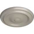 thumbnail image 3 of Ekena Millwork 9 5/8"OD x 1 1/8"P Maria Ceiling Medallion (Fits Canopies up to 1 3/4"), Hand-Painted Pearl White, 3 of 6
