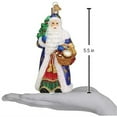 thumbnail image 5 of Old World Christmas Regal Father Christmas Glass Blown Ornament for Christmas Tree, 5 of 6