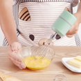 thumbnail image 2 of in 1 Electric Hand Blender Mixer Garlic Chopper Portable Egg Beater USB Charging Household Electric Hand Whisk A, 2 of 4