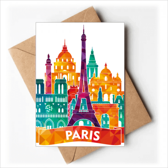 Castle Paris France Eiffel Tower Greeting Cards You are Invited Invitations