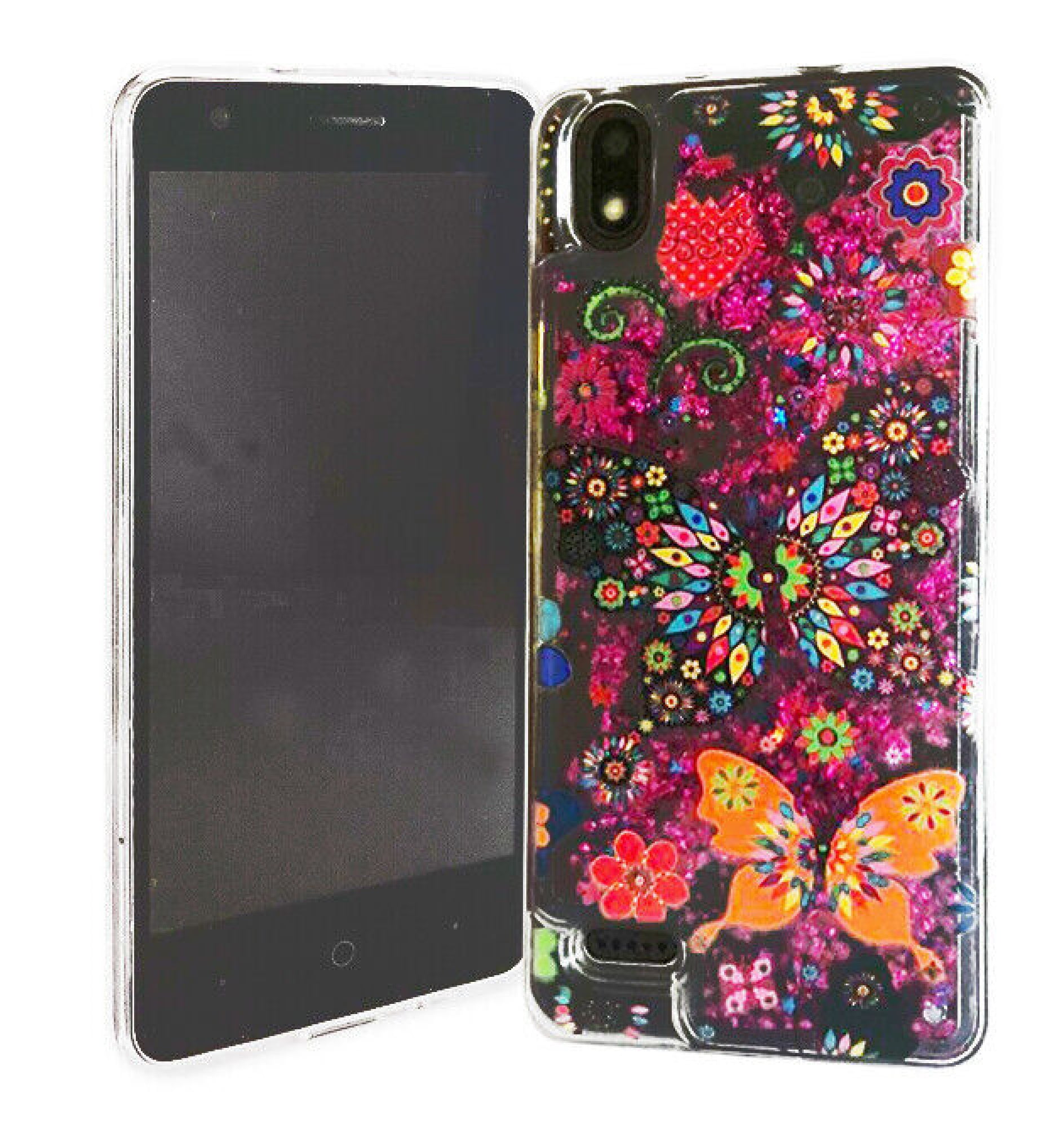 For ZTE Avid 559 Liquid Motion Glitter Cover Phone Case Color