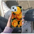 thumbnail image 5 of Autumn Sunflower Case for iPhone 14,Aesthetic Colourful Floral Plant Case for Men Women,Unique Soft TPU Bumper Case Cover, 5 of 5