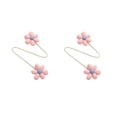 thumbnail image 4 of Aaihamo 5Pcs Bendable Curtain Tiebacks, 2 Pack Floral Twists Curtain Tiebacks, Decorative Curtain Holdbacks for Drapes Sheers Home Window, 4 of 9