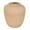 Beige Wide Textured Terracotta Solid Round 11" x 11" x 12", variant on DecMode 17" Wide Textured Terracotta Beige Ceramic Vase
