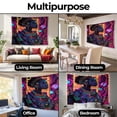 thumbnail image 4 of Afrofuturism: The Rise Wall Tapestry for Bedroom by DC | African American Tapestry Wall Hanging & Aesthetic Decor for Dorm, Living Room, Picnic & Home | 39"x52", 4 of 7