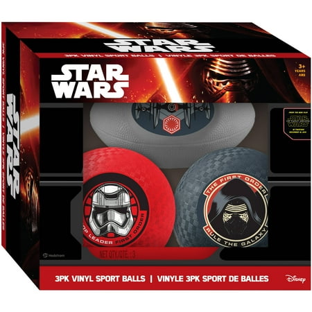 Hedstrom Star Wars Episode VII 3pk Vinyl Sport Balls
