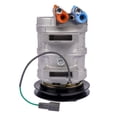 thumbnail image 2 of A/C Compressor for John Deere Excavators 135C 200CLC 210 225CLC 230CLC 270CLC 370C 75C 80C – OEM 4456130, 5060122330, 5068503 – DKS15CH, 24V, 2 of 9