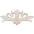 thumbnail image 6 of 2 Pcs Unpainted Wood Oak Carved Corner Onlay Applique Furniture Home Decor Woodcarving Decal ,12.5X12.5Cm & 22X10 Cm, 6 of 9
