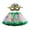 Green, variant on Little Dresses For Girls Kids Dance Party Skirt Ballet Skirts Blinder Set Birthday Girl Dress Size 6-8T