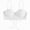 White, variant on Women Bikini Top - Full Coverage Bathing Suit Top Push Up Swimsuit Tops Large Bust Swim Tops No Bottom White,S