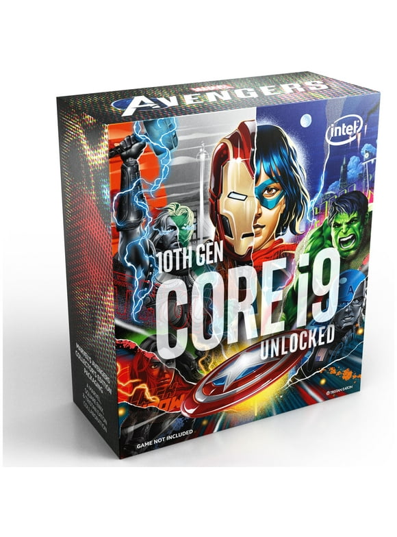 Intel BX8070110850KA Core i9-10850K Desktop Processor Avengers SE Box