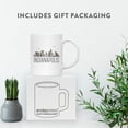 thumbnail image 4 of Koyal Wholesale Colorful City Skyline Graphic Ceramic Coffee Mug, Indianapolis, 4 of 5