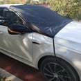thumbnail image 2 of Car Windshield Snow Cover Sunshade Snowproof Sunproof Protective Cover, 2 of 3