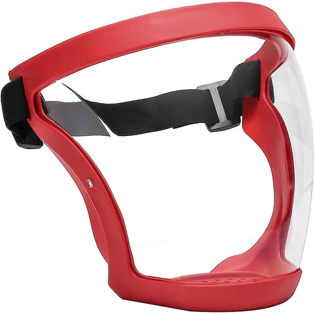 Escudo facial, Escudo facial protector transparente, Escudos faciales completos antivaho reutilizables para protección, Escudos faciales transparentes, Protección para los ojos
