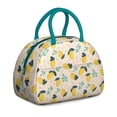 thumbnail image 1 of Bright Lemons Lunch Bag Women – Cute Yellow Fruit Design with Floral Accents, Leakproof & Insulated, Perfect for School, Office or I Love Lemons Gift Idea, 1 of 6