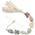 thumbnail image 3 of jojofuny Crystal Car Hanging Decors Natural Stone 1Set 19.7X3.9X2In, 3 of 8